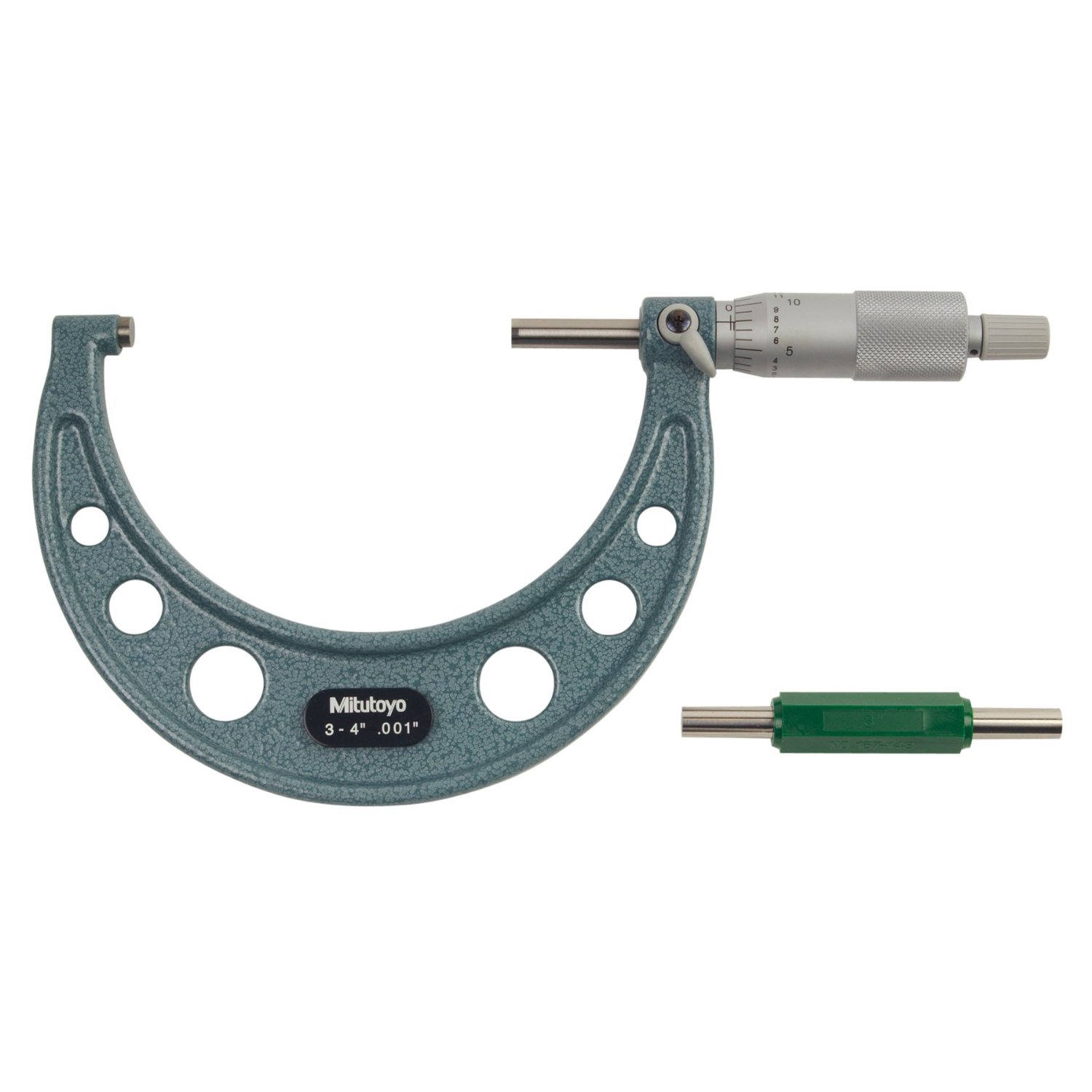 Mitutoyo 103-180 Outside Micrometer 3-4/0.001 - Click Image to Close